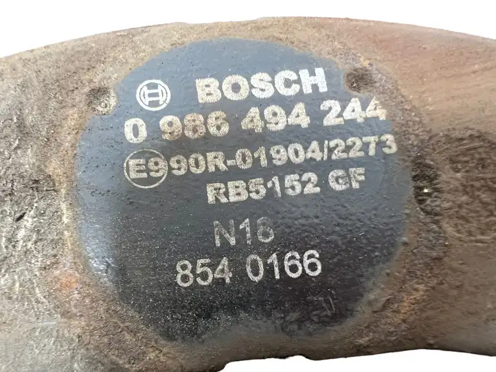 Nissan Qashqai (2006 - 2010) 0986494244 Передние тормозные колодки — фото 5