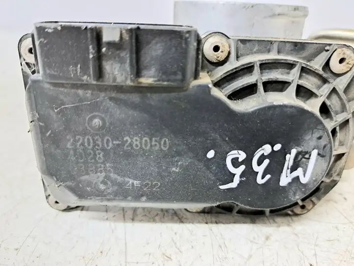 Toyota Avensis T250 (2003 - 2006) 2203028050 Дроссельная заслонка — фото 2
