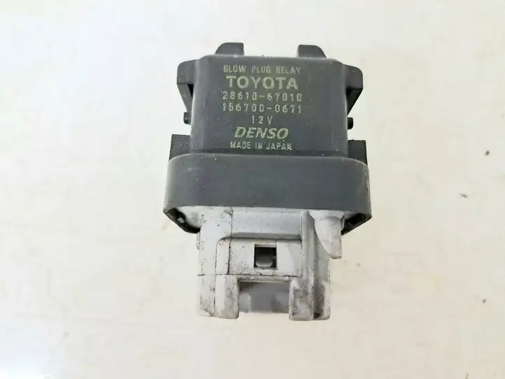 Toyota Corolla Verso AR10 (2004 - 2009) 2861067010 Реле накала свечей — фото 1
