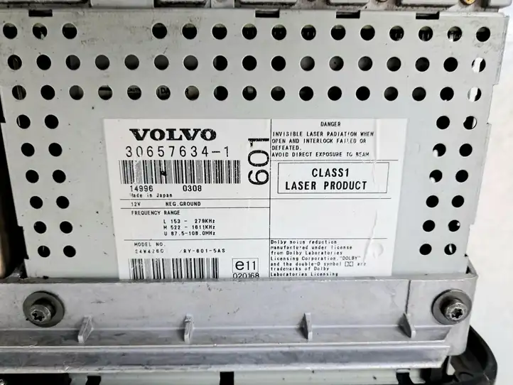Volvo S80 (2004 - 2006) 306576341 Магнитола / мультимедийная система — фото 3