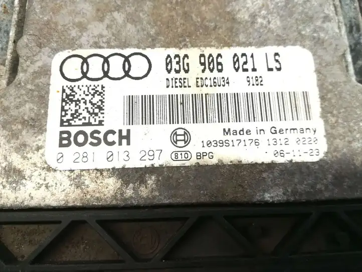 Audi A3/S3 8P (2004 - 2008) 03G906021LS Блок управления двигателем (ЭБУ) — фото 5