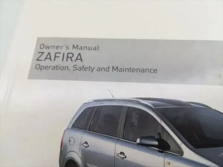 Opel Zafira B (2003 - 2006) Сервисная книжка — фото 2