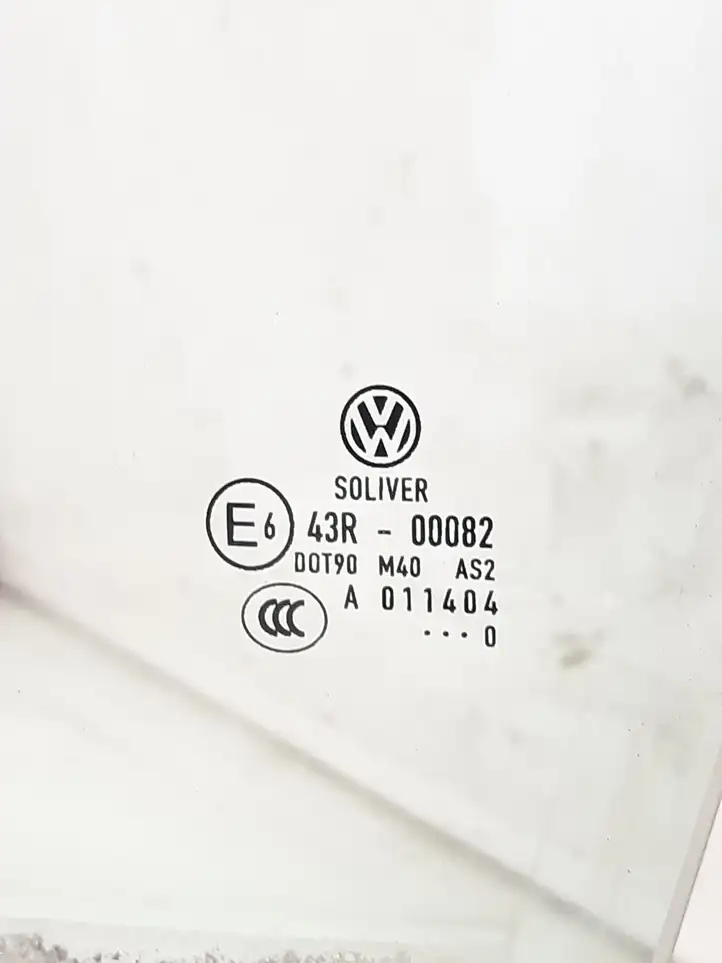 Volkswagen PASSAT B6 (2005 - 2010) AS2 Стекло передней двери — фото 2