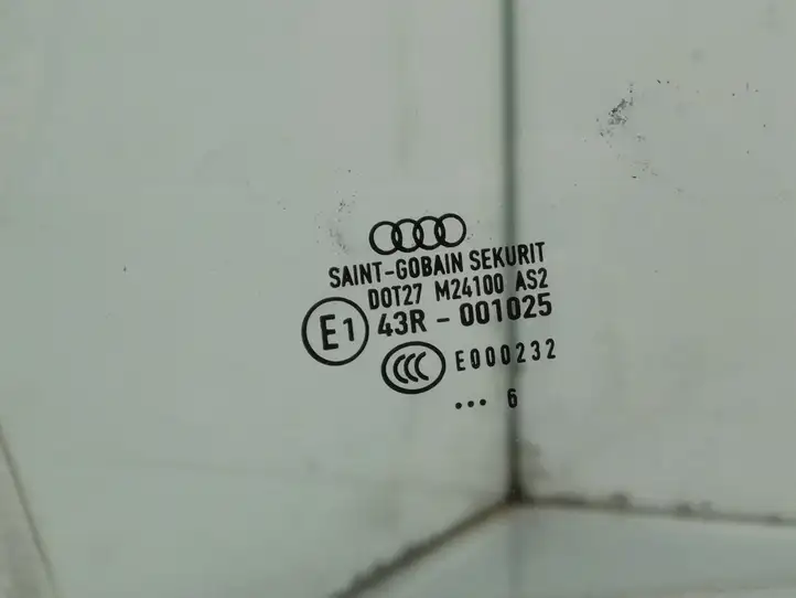 Audi A4 S4 B7 8E 8H (2004 - 2009) 8E0845232 Стекло передней двери — фото 2
