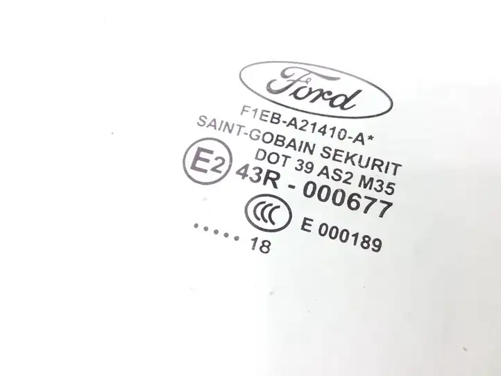 Ford Focus (2011 - 2015) F1EBA21410A Стекло передней двери — фото 2