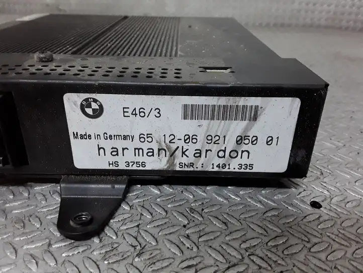 BMW 3 E46 (1998 - 2005) 65120692105001 Усилитель звука — фото 2