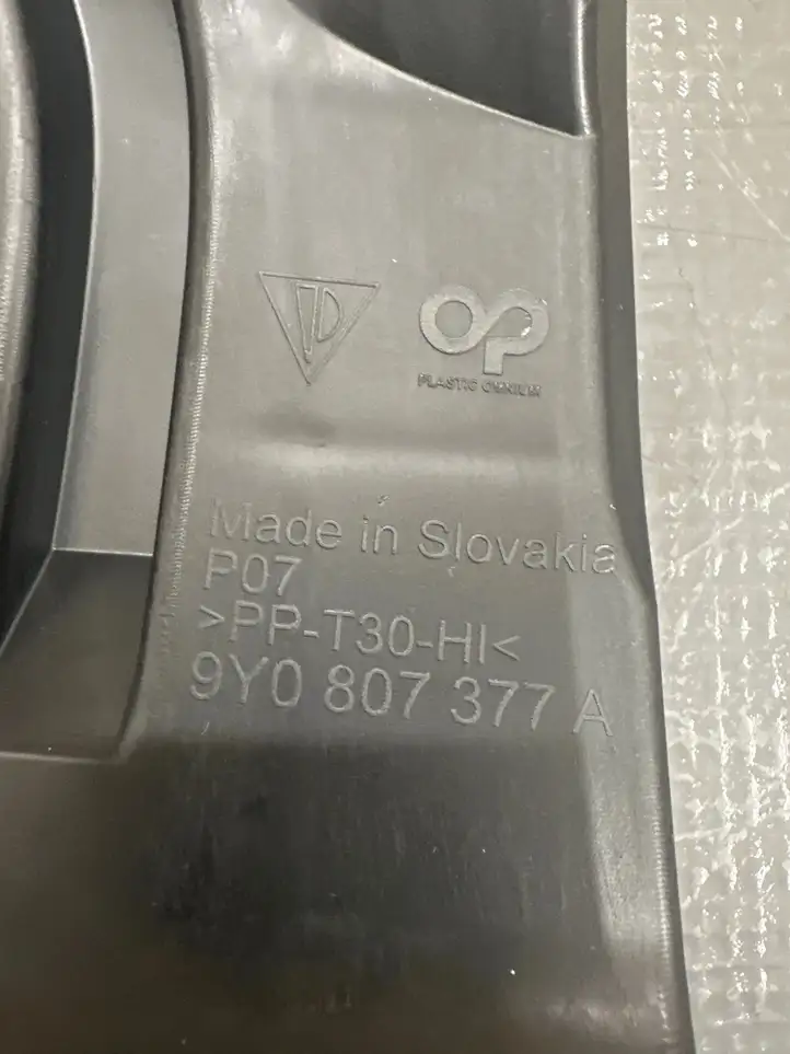 Porsche Cayenne (9Y0 9Y3) (2018 - )  9Y0807377A Держатель угловой части бампера (кронштейн)