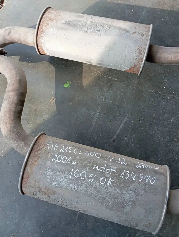 Mercedes-Benz CL C215 (2000 - 2006)  2154910200 Глушитель