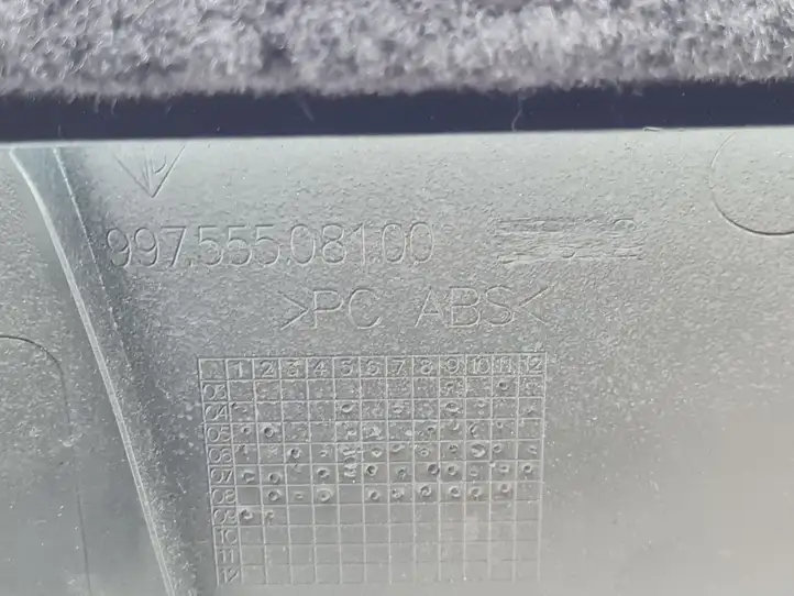 Porsche 911 997 (2004 - 2013) 99755508100 Прочие детали салона — фото 3