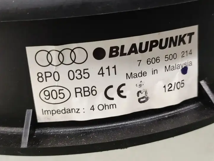 Audi A3/S3 8P (2004 - 2008) 8P0035411 Твитер задних дверей — фото 3