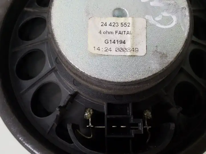 Opel Vectra C (2002 - 2005) 24423552 Динамики задних дверей — фото 2