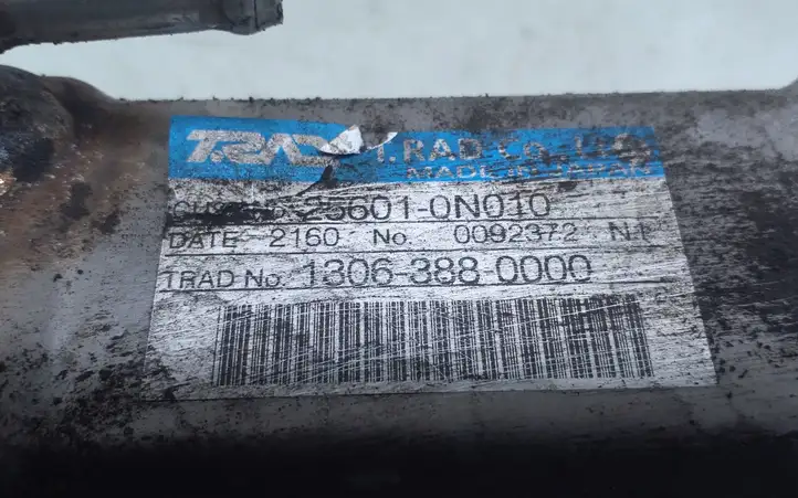Toyota Yaris (2005 - 2009)  256010N010 Охладитель EGR