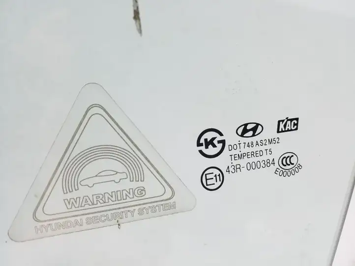 Hyundai i40 (2011 - ) 43R000384 Стекло передней двери — фото 2