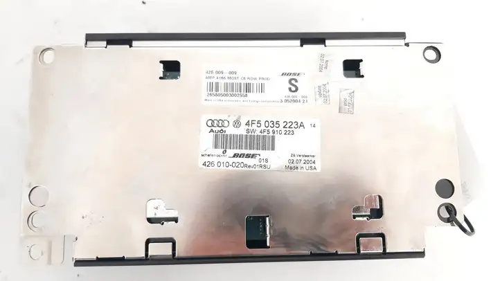 Audi A6 S6 C6 4F (2004 - 2008) 4F5035223A Усилитель звука — фото 4