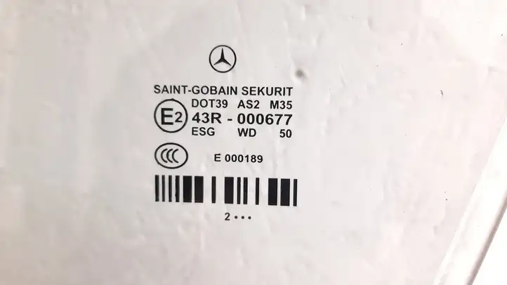 Mercedes-Benz E W212 (2009 - 2016) Стекло передней двери — фото 3