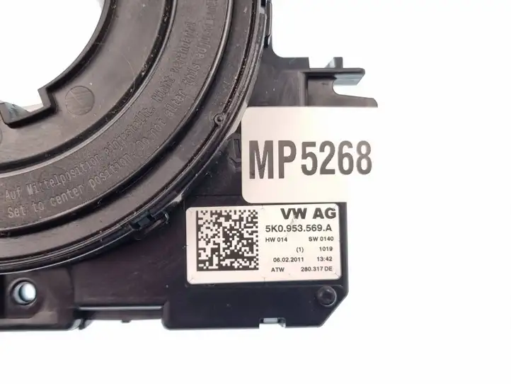 Skoda Octavia Mk2 (1Z) (2004 - 2013) 5K0953569A Контактное кольцо SRS — фото 4