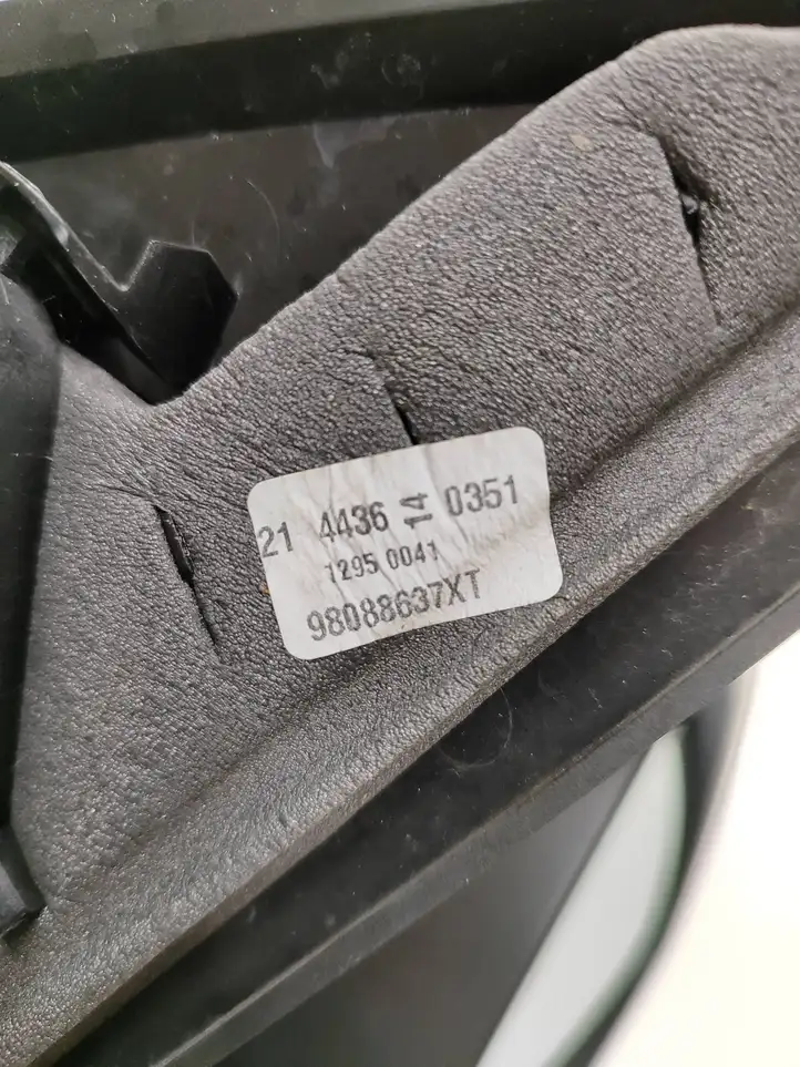 Peugeot 308 (2013 - 2021) 98088637XT Боковое зеркало с электроприводом — фото 3