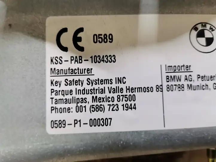BMW X5 F15 (2013 - 2017) 1034333 Подушка безопасности пассажира — фото 3