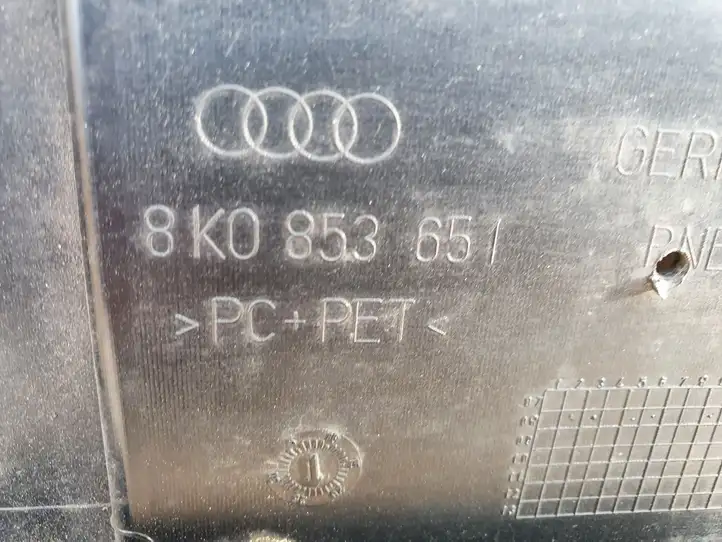 Audi A4 S4 B8 8K (2007 - 2011) 8K0853651 Верхняя решетка радиатора — фото 6