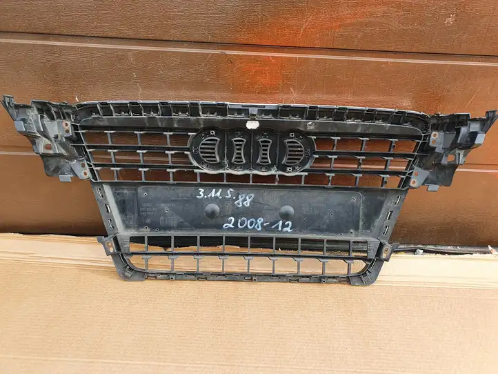 Audi A4 S4 B8 8K (2007 - 2011) 8K0853651 Верхняя решетка радиатора — фото 18