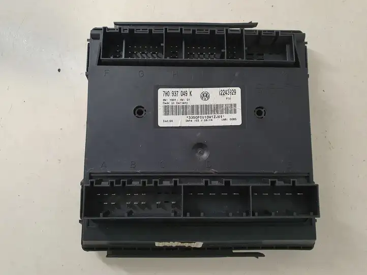 Volkswagen Multivan T5 (2003 - 2015) 7H0937049K Модуль комфорта — фото 1
