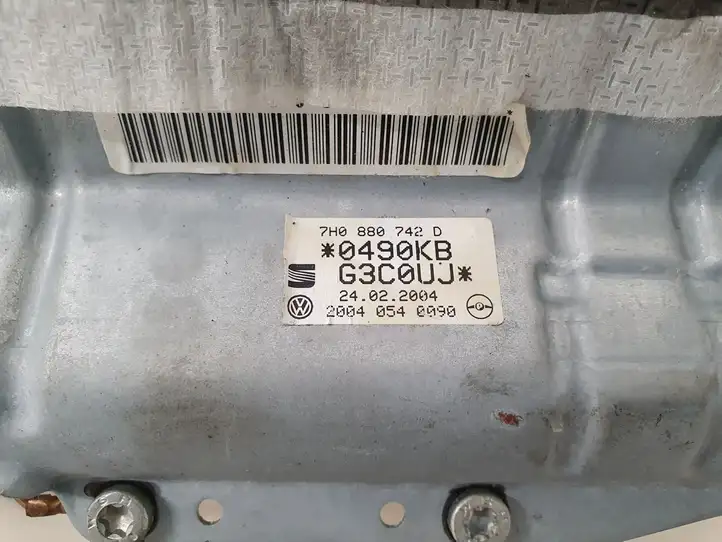 Volkswagen Multivan T5 (2003 - 2015) 7H0880742D Боковая подушка безопасности (стойка) — фото 2