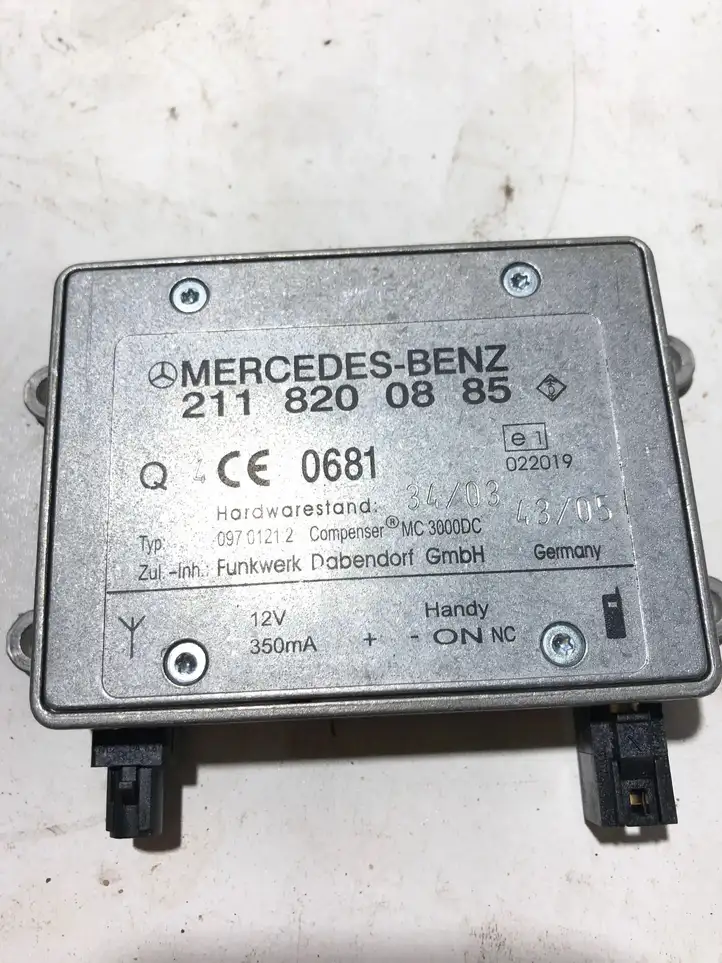 Mercedes-Benz ML W164 (2005 - 2011) 2118200885 Антенна Bluetooth — фото 3