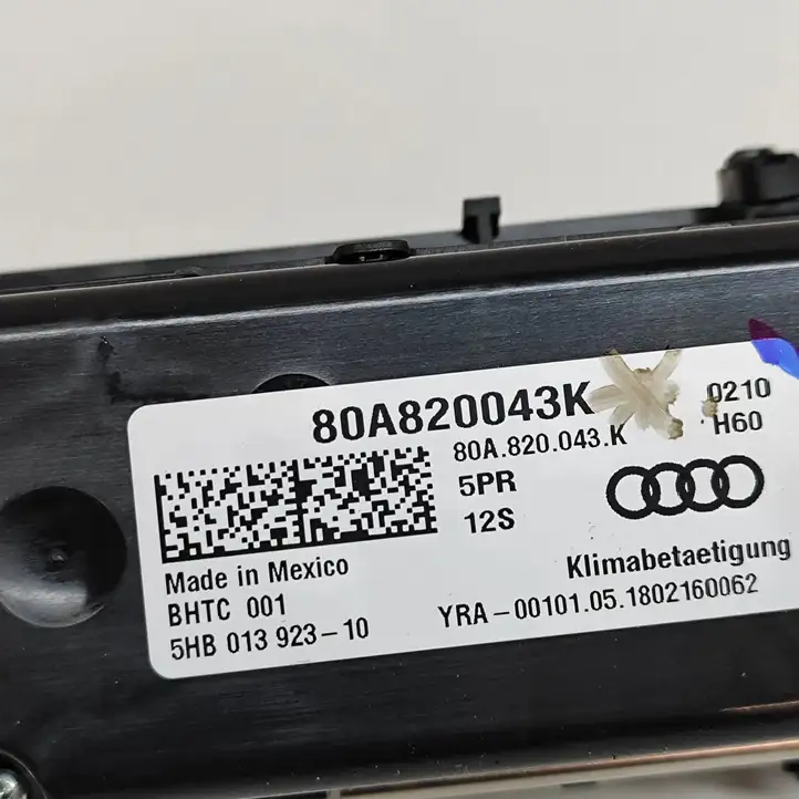 Audi Q5 SQ5 (2017 - ) 80A820043K Управление климат контролем — фото 7