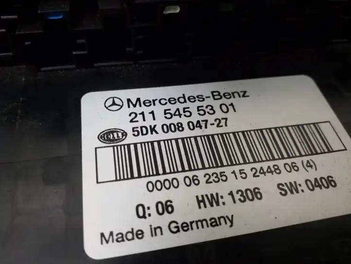 Mercedes-Benz E W211 (2002 - 2009) 2115455301 Блок предохранителей — фото 5