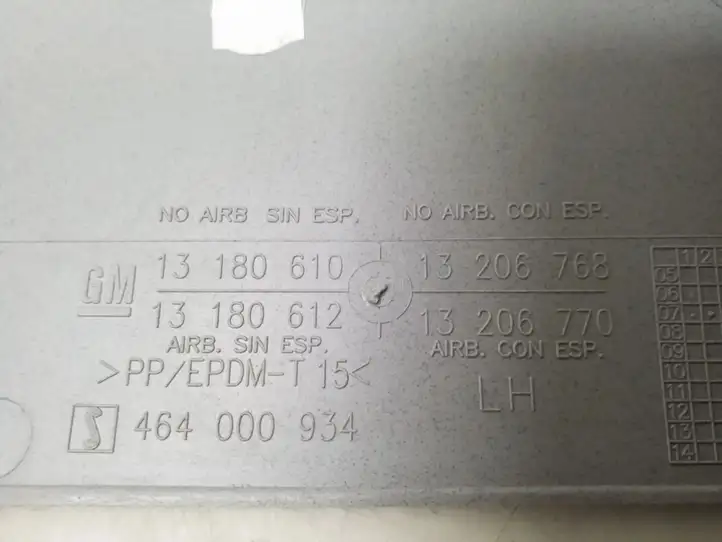 Opel Corsa D (2006 - 2010) 13206768 Верхняя обшивка стойки D — фото 2