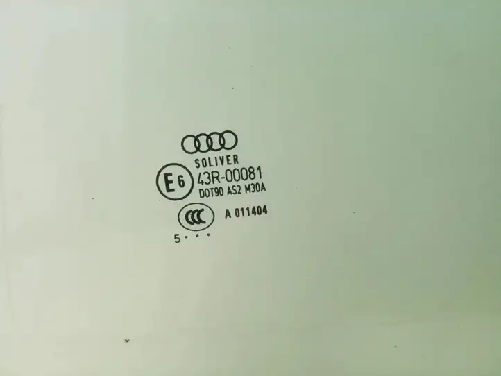 Audi A6 S6 C6 4F (2008 - 2011) 43R00081 Стекло задней двери — фото 2