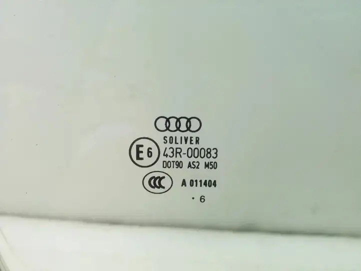 Audi A6 S6 C6 4F (2008 - 2011) Стекло передней двери — фото 3