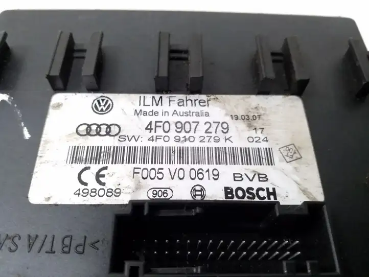 Audi A6 S6 C6 4F (2004 - 2008) 4F0907279 Модуль комфорта — фото 2