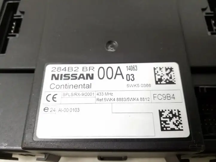 Nissan Qashqai (2010 - 2013) 284B2BR00A Модуль комфорта — фото 2