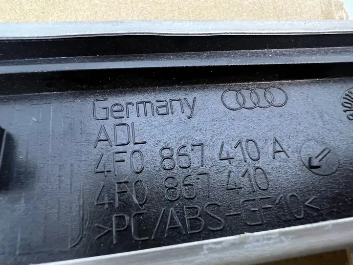 Audi A6 S6 C6 4F (2004 - 2008) 4F0867410A Прочие детали салона — фото 2