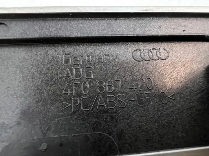 Audi A6 S6 C6 4F (2004 - 2008) 4F0867410A Прочие детали салона — фото 8