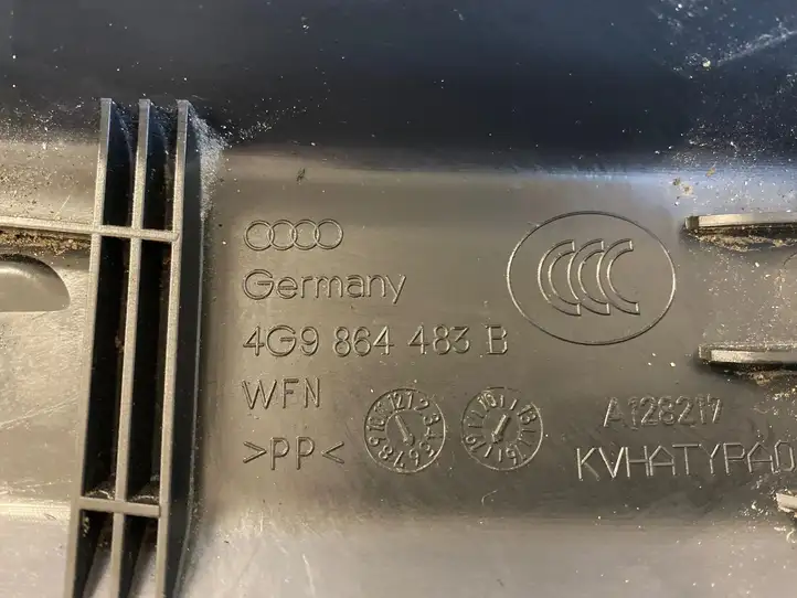 Audi A6 C7 (2014 - 2018) 4G9864483B Отделка порога багажника — фото 6