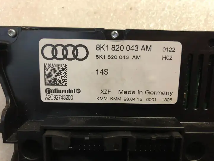 Audi Q5 SQ5 (2012 - 2017) 8K1820043AM Управление климат контролем — фото 3