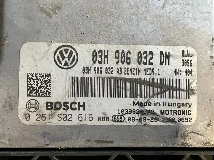 Volkswagen PASSAT CC (2008 - 2012) 03H906032DN Блок управления двигателем (ЭБУ) — фото 4