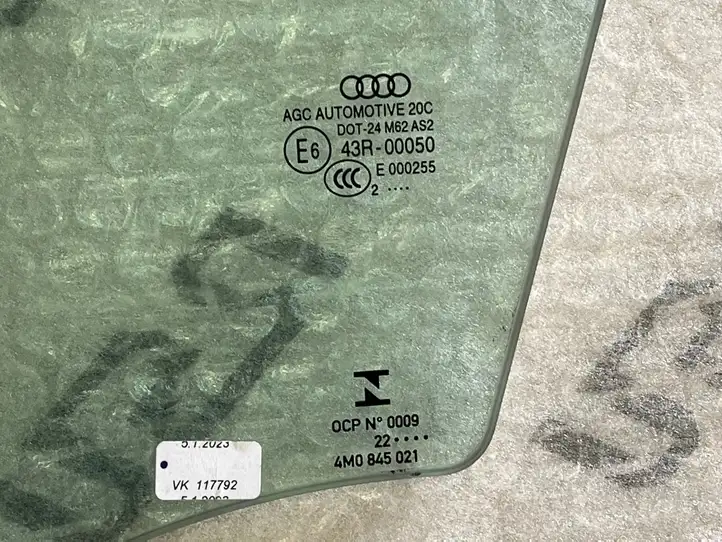 Audi Q7 4M (2015 - ) 4M0845021 Стекло передней двери — фото 5