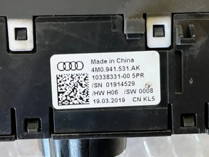Audi Q7 4M (2015 - ) 4M0941531AK Включатель фонарей — фото 5