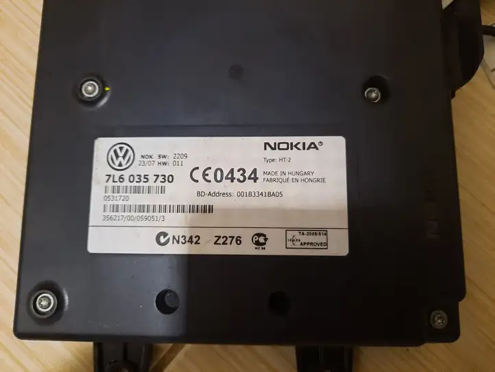 Volkswagen Touareg I (2002 - 2010) 7L6035730 Bluetooth модуль — фото 2