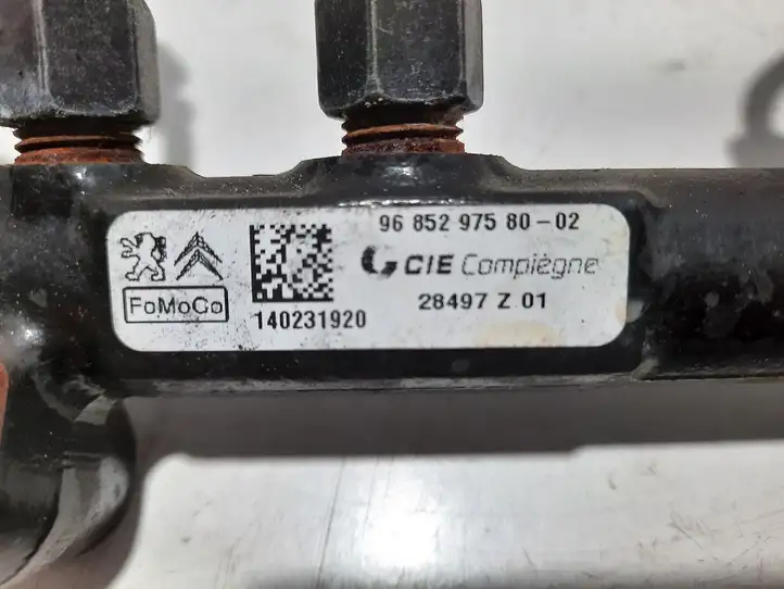 Citroen C4 Grand Picasso (2013 - 2016) 9685297580 Трубка подачи топлива в форсунки — фото 2