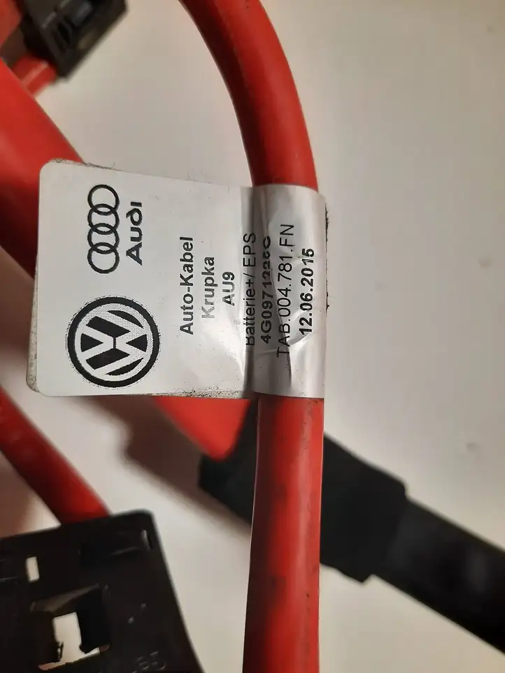 Audi A6 C7 (2014 - 2018) 4G0971225G Плюсовой провод аккумулятора — фото 2