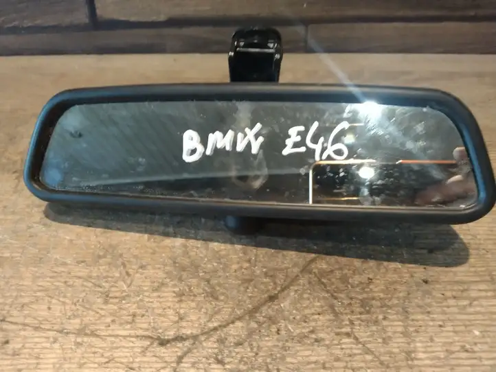 BMW 3 E46 (1998 - 2005) 8257275 Салонное зеркало заднего вида — фото 1