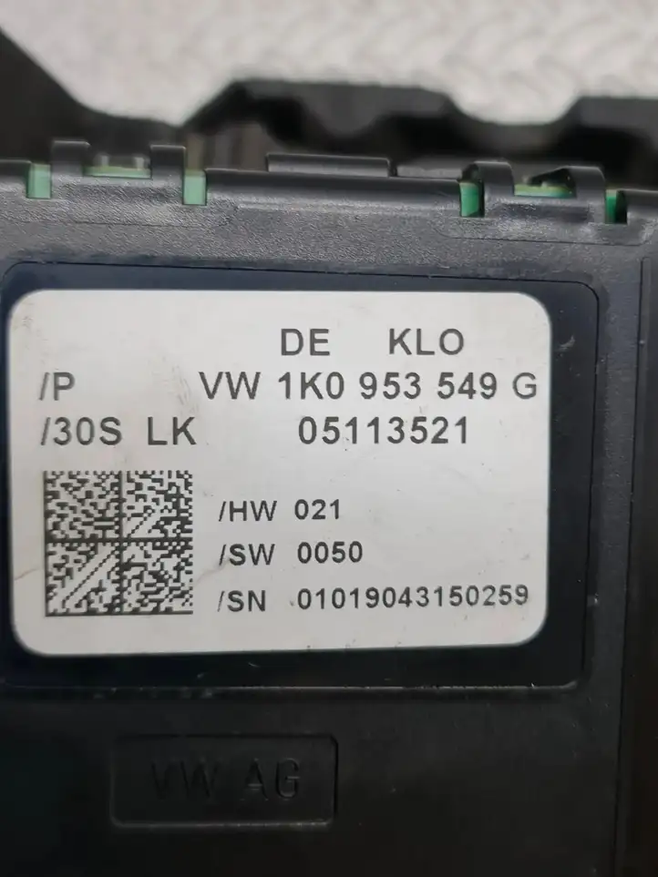 Volkswagen Touran I (2003 - 2010) 1K0953549G Датчик угла поворота руля — фото 6