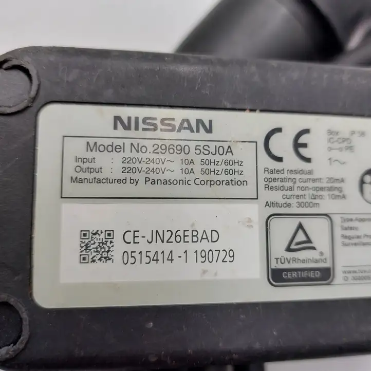 Nissan Leaf II (ZE1) (2017 - ) 296905SJ0A Кабель для зарядки электромобилей — фото 3