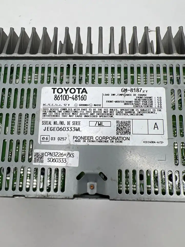 Lexus RX 450H (2008 - 2012) 8610048160 Усилитель звука — фото 2