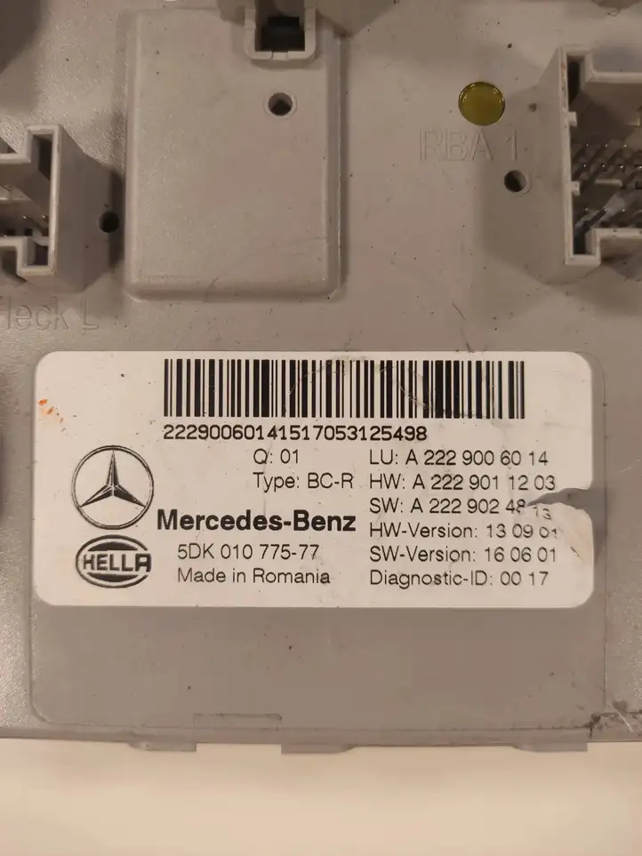 Mercedes-Benz GLC X253/C253 (2015 - ) A2229006014 Модуль комфорта — фото 3