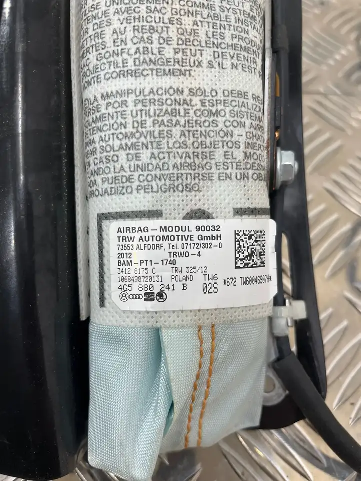 Audi A6 C7 (2011 - 2014) 4G5880241B Подушка безопасности сиденья — фото 4